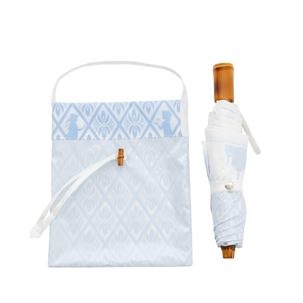 【Plus Anq(プラスアンク)】アナと雪の女王 デザイン 晴雨兼用傘