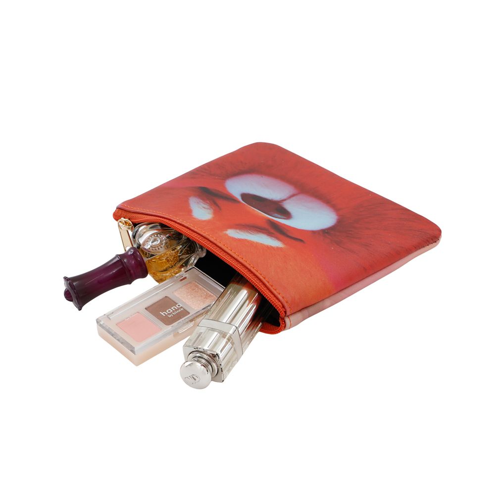 【Plus Anq(プラスアンク)】ミニポーチ 私ときどきレッサーパンダ デザイン