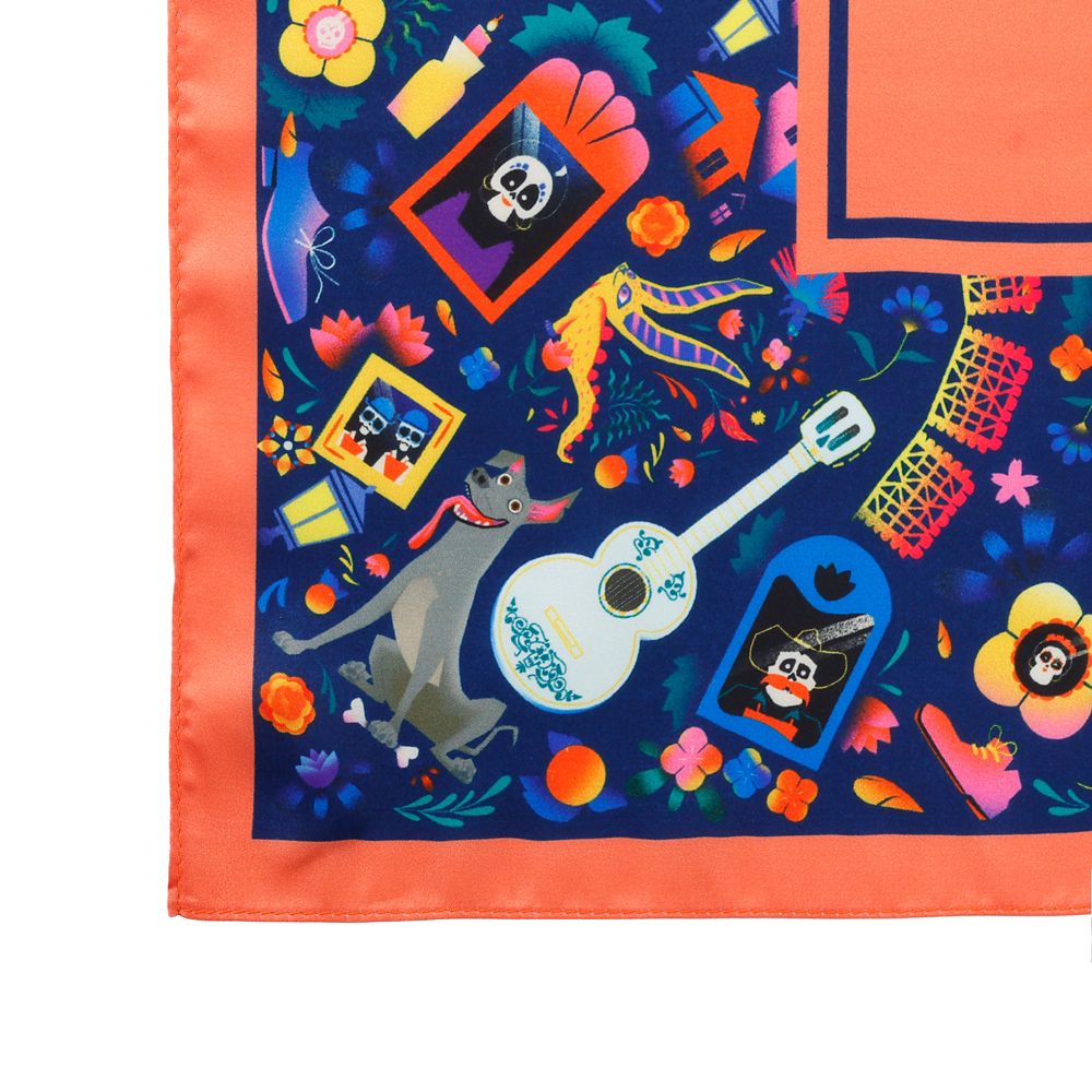 【Plus Anq(プラスアンク)】 『 リメンバー・ミー 』 デザイン スカーフ