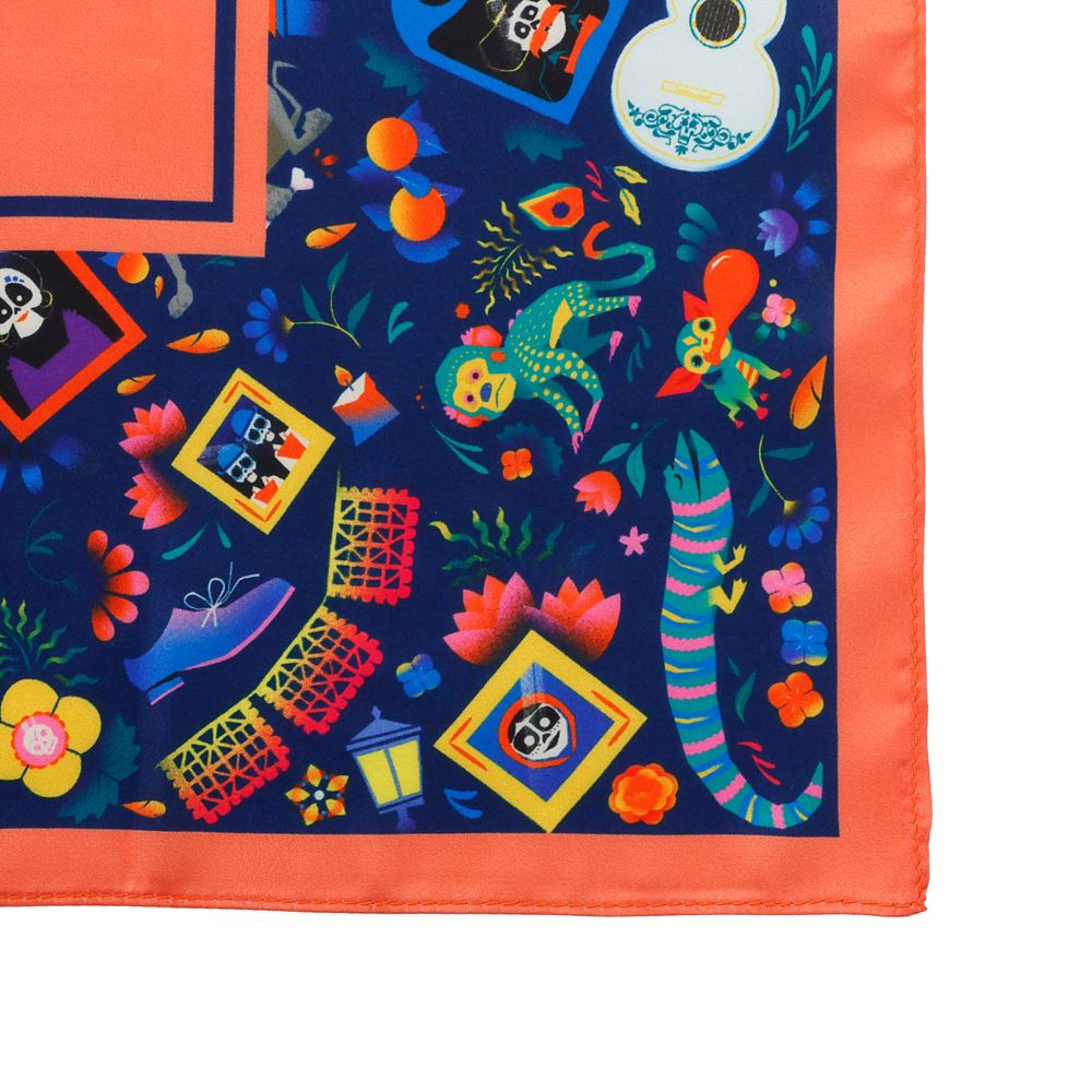 【Plus Anq(プラスアンク)】 『 リメンバー・ミー 』 デザイン スカーフ