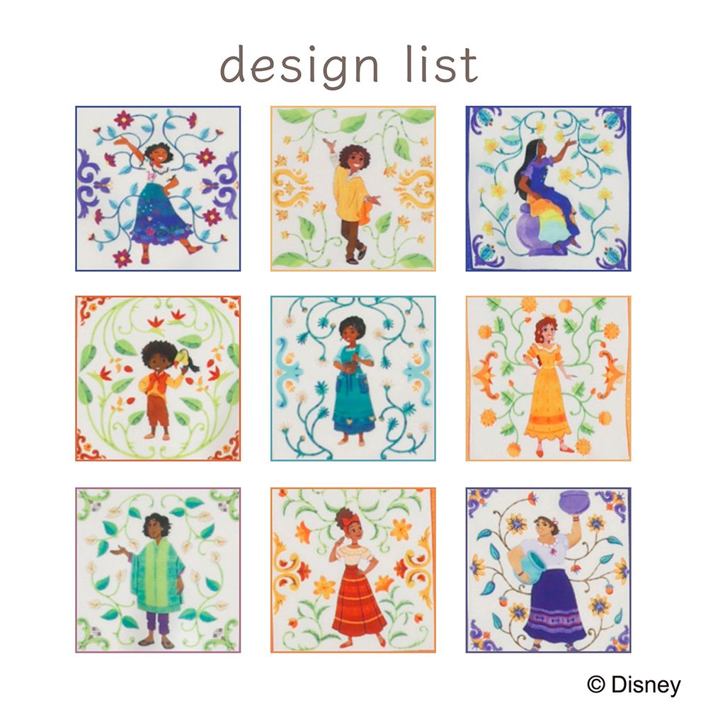 【Plus Anq(プラスアンク)】 『 ミラベルと魔法だらけの家 』 デザイン スカーフ