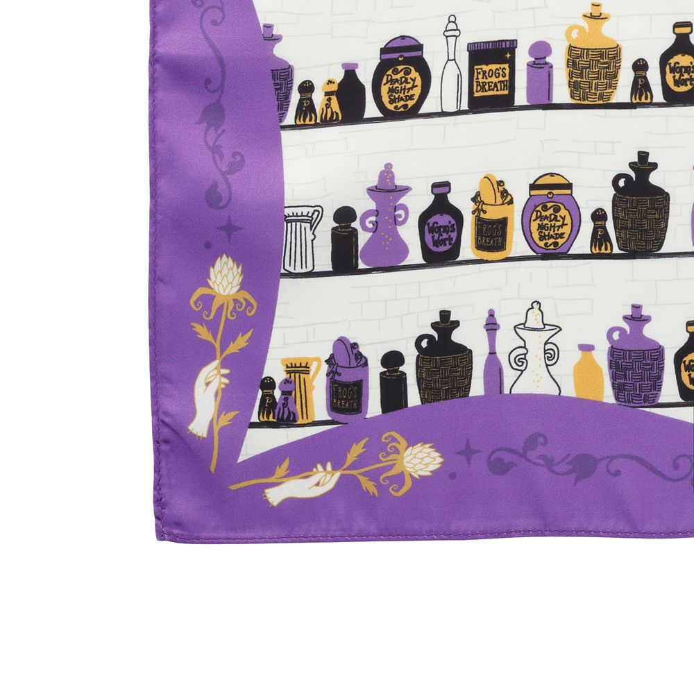 【Plus Anq(プラスアンク)】 『 ナイトメアー・ビフォア・クリスマス 』 デザイン スカーフ