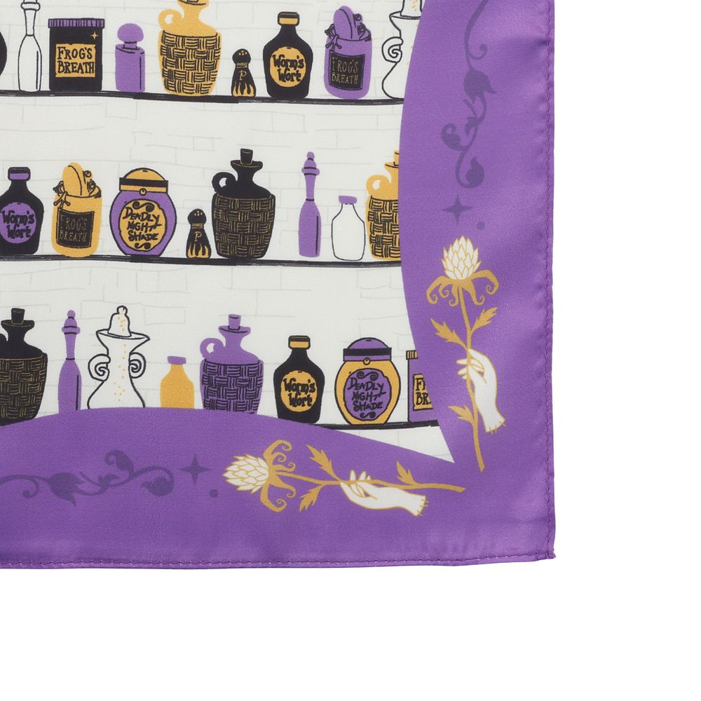 【Plus Anq(プラスアンク)】 『 ナイトメアー・ビフォア・クリスマス 』 デザイン スカーフ