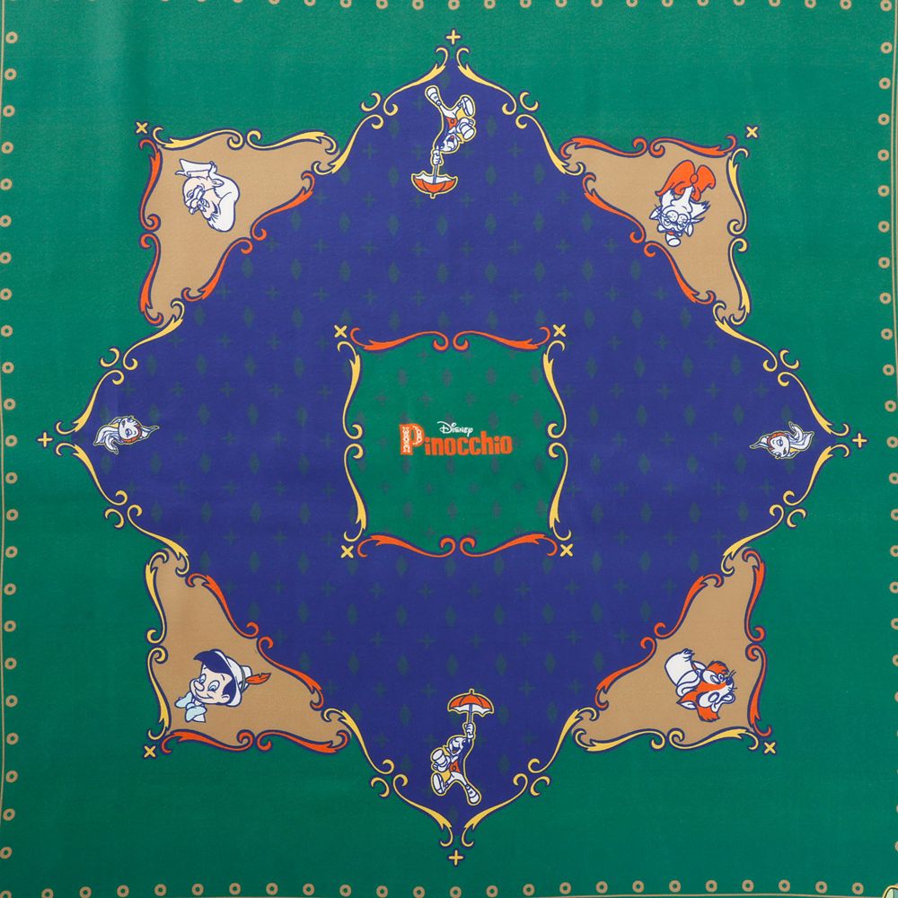 【Plus Anq(プラスアンク)】　『 ピノキオ 』 デザイン スカーフ