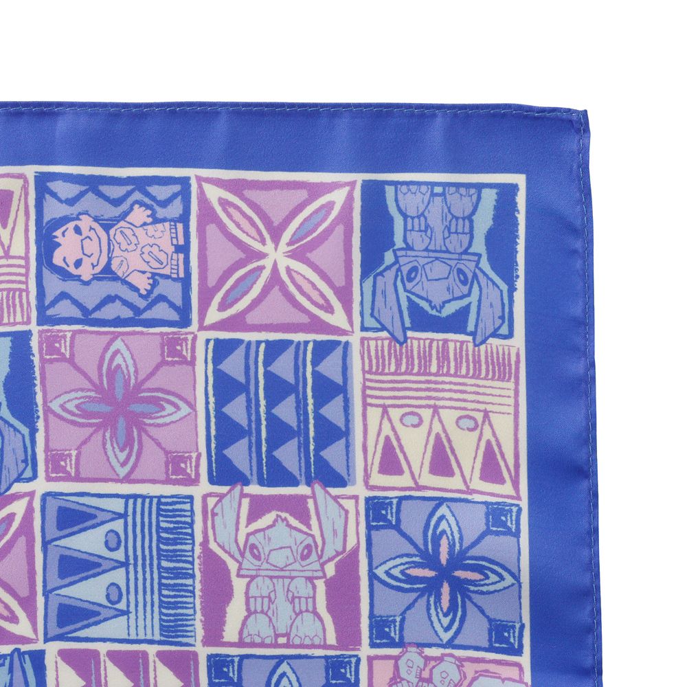 【Plus Anq(プラスアンク)】　『 リロ＆スティッチ 』 デザイン スカーフ