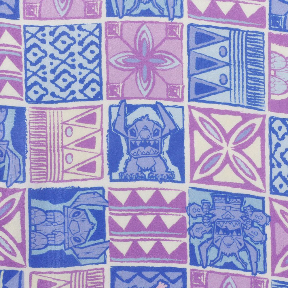 【Plus Anq(プラスアンク)】　『 リロ＆スティッチ 』 デザイン スカーフ