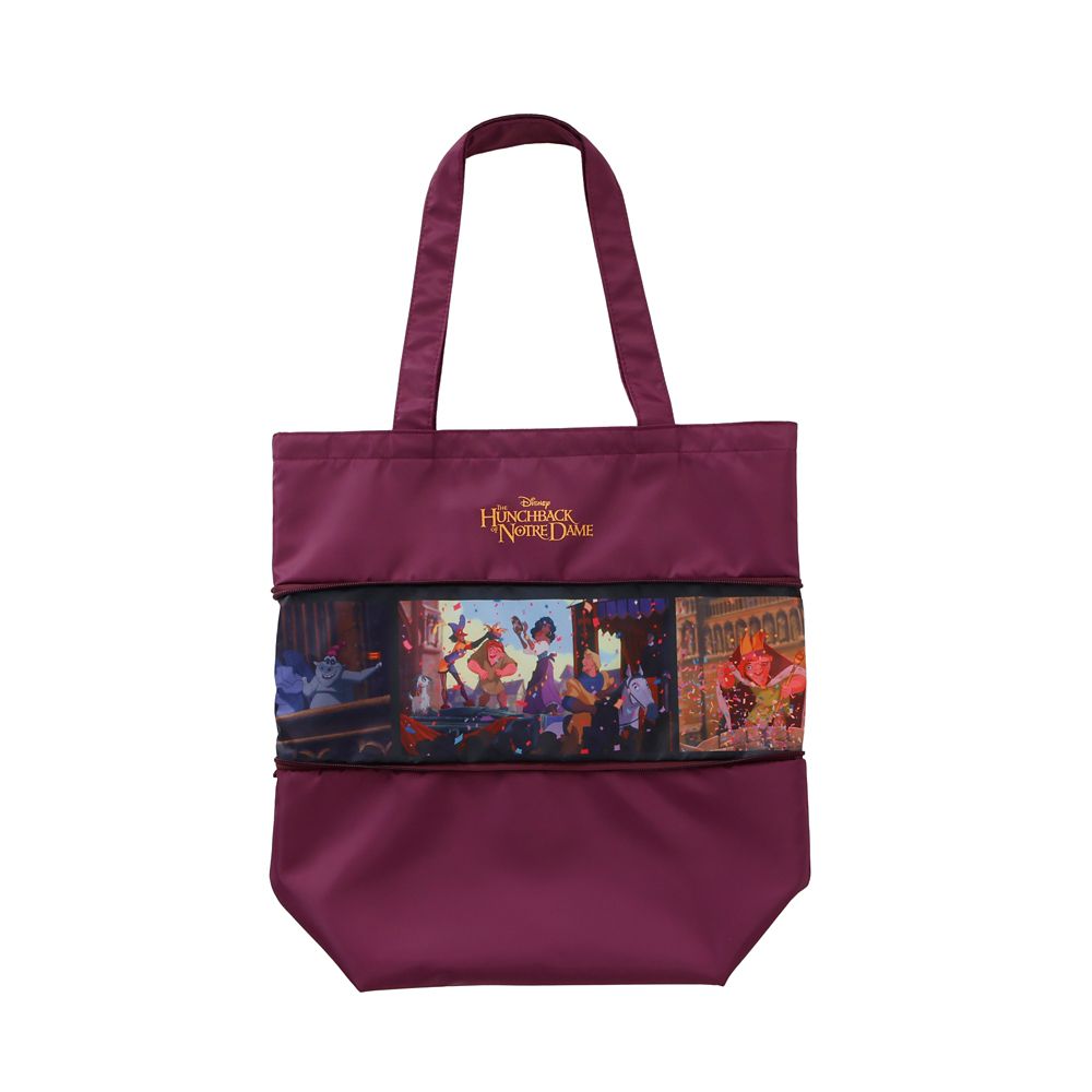 【Plus Anq(プラスアンク)】『ノートルダムの鐘』デザイン 伸縮トートバッグ