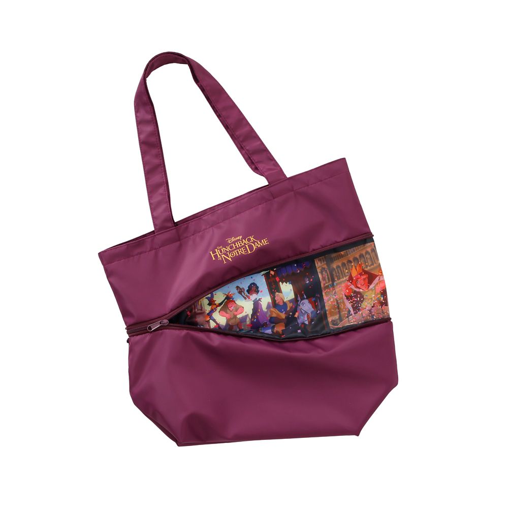 【Plus Anq(プラスアンク)】『ノートルダムの鐘』デザイン 伸縮トートバッグ