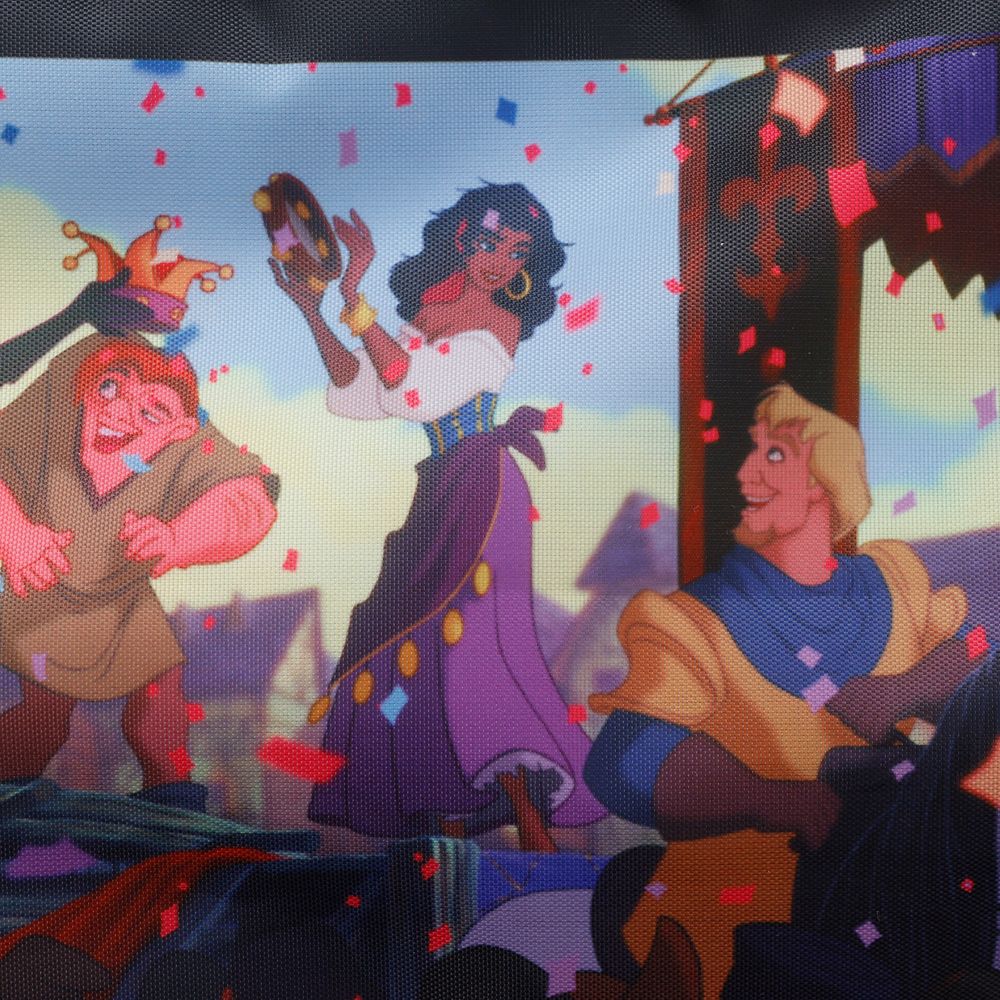 【Plus Anq(プラスアンク)】『ノートルダムの鐘』デザイン 伸縮トートバッグ