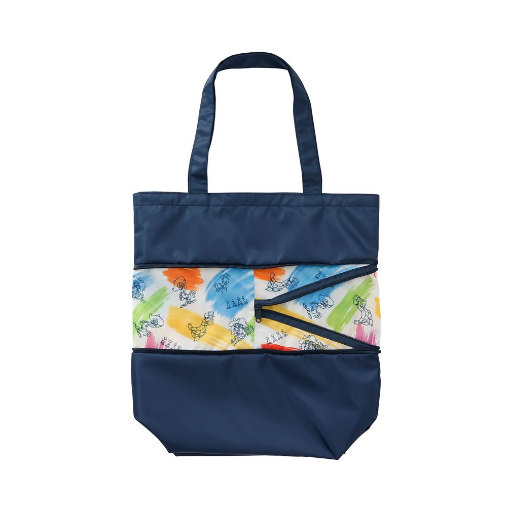 【Plus Anq(プラスアンク)】『三人の騎士』デザイン 伸縮トートバッグ