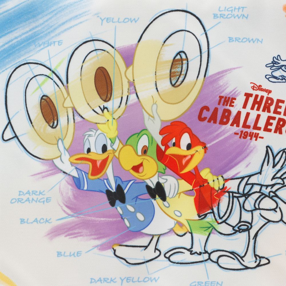 【Plus Anq(プラスアンク)】『三人の騎士』デザイン 伸縮トートバッグ