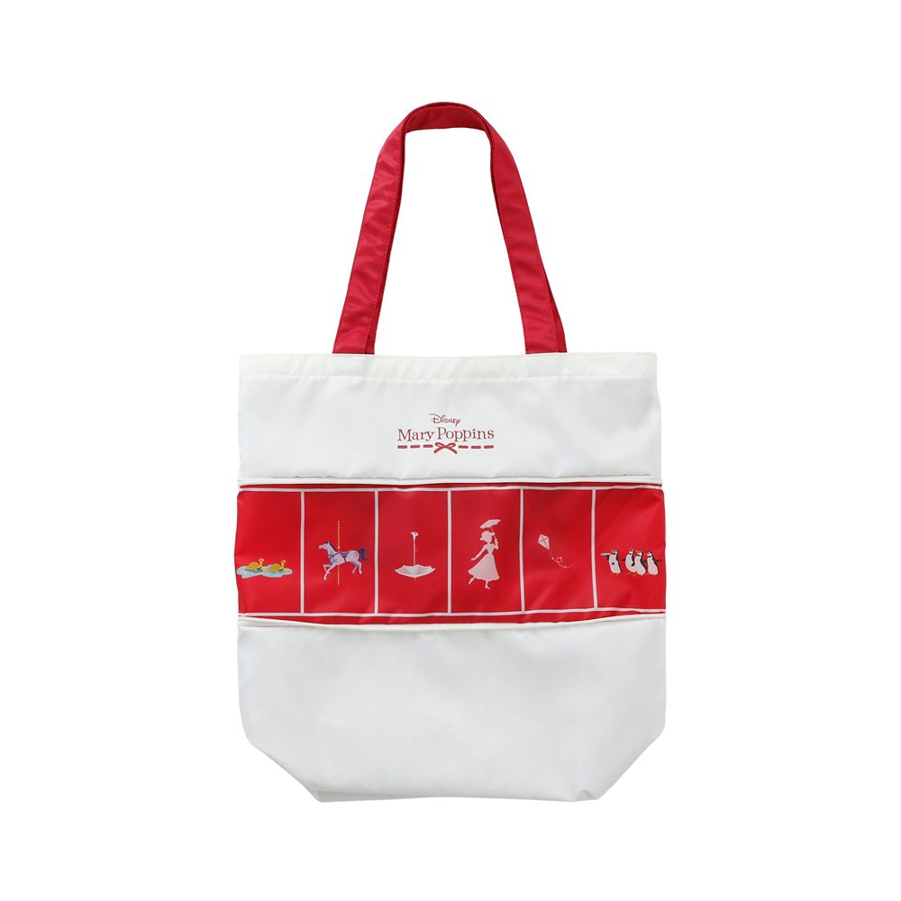 【Plus Anq(プラスアンク)】『メリー・ポピンズ』デザイン 伸縮トートバッグ