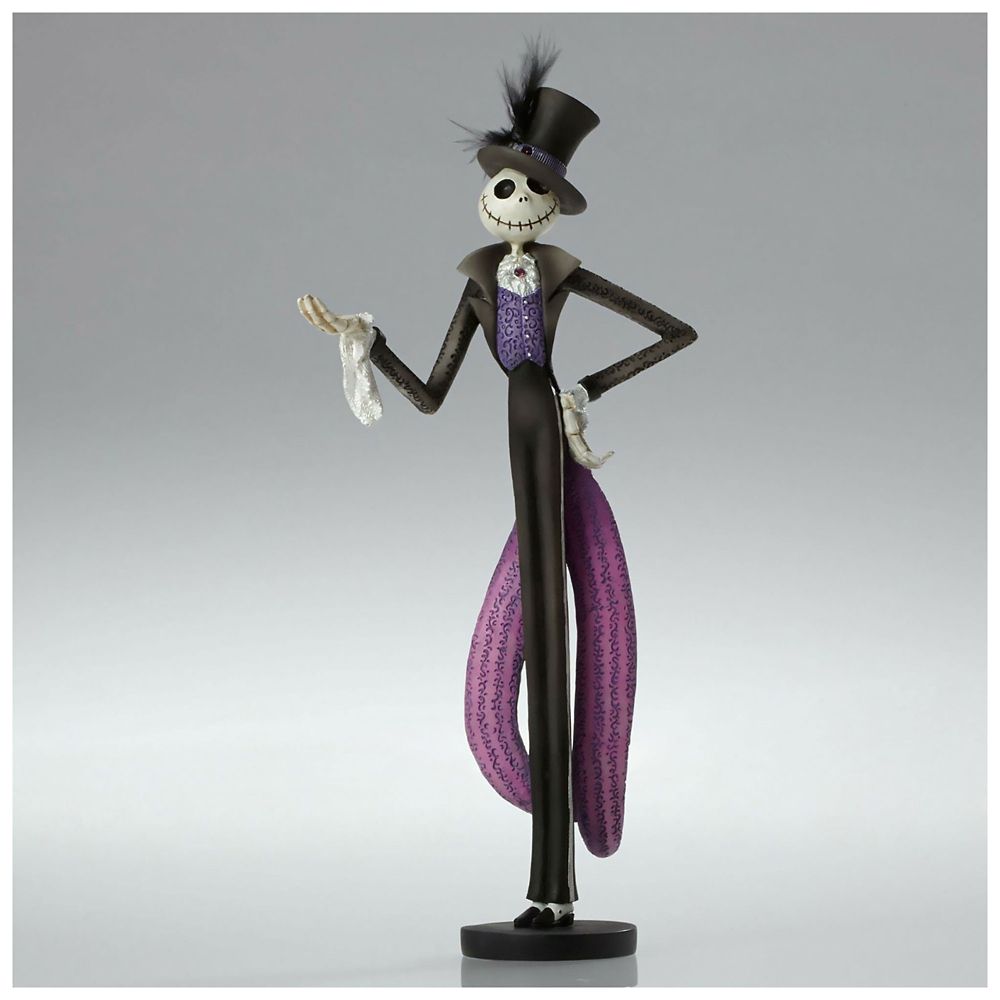 公式 ショップディズニー Enesco ジャック スケリントン フィギュア シルクハット Disney Showcase