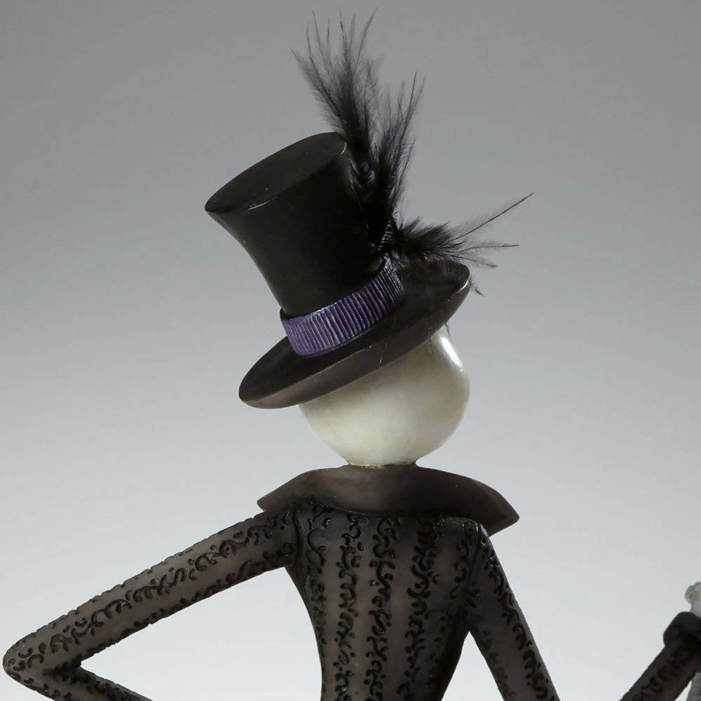 公式 ショップディズニー Enesco ジャック スケリントン フィギュア シルクハット Disney Showcase