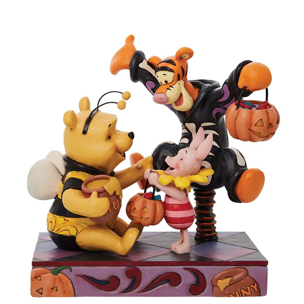 【ディズニー公式】enesco/プーさん、ピグレット、ティガー フィギュア ハロウィーン Disney Traditions