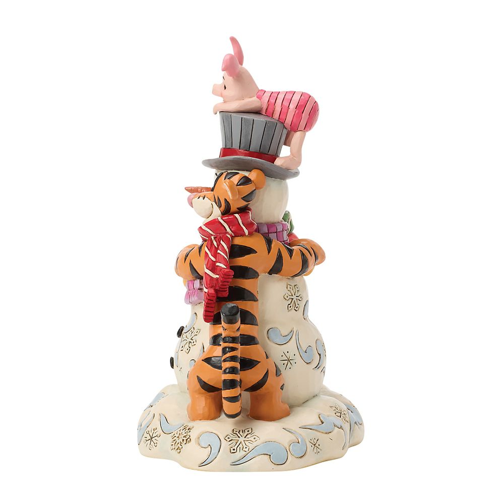 【enesco】プーさん＆フレンズ with スノーマン DISNEY TRADITIONS