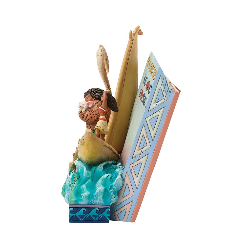 【enesco】モアナと伝説の海 フィギュア ストーリーブック DISNEY TRADITIONS