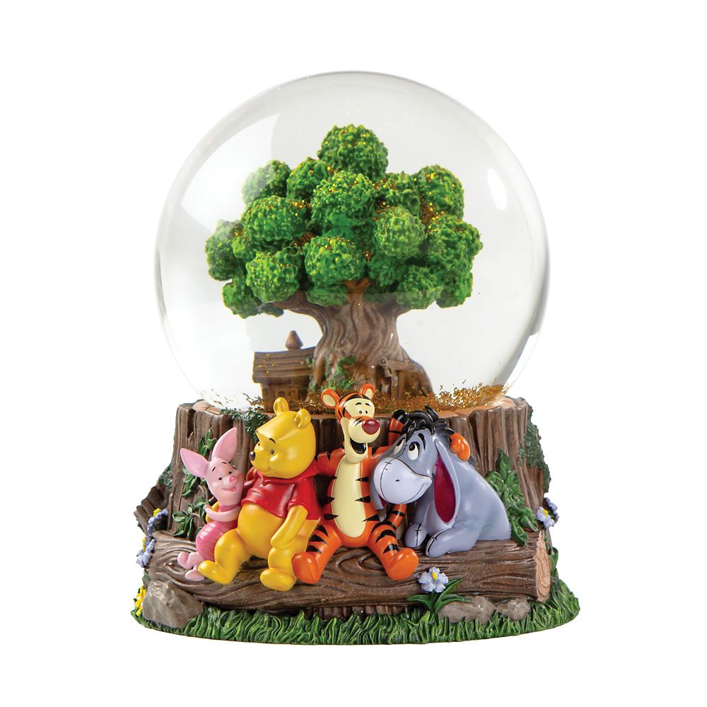 【enesco】くまのプーさん 100周年 スノードーム DISNEY SHOWCASE