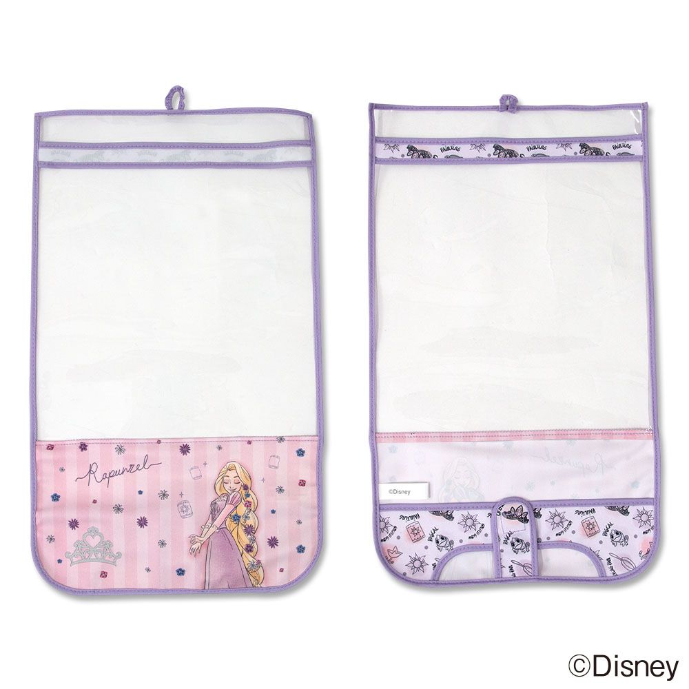 ランドセルカバー 透明 らんらんCAP ハーフ＆ハーフ ディズニー ラプンツェル WD-124