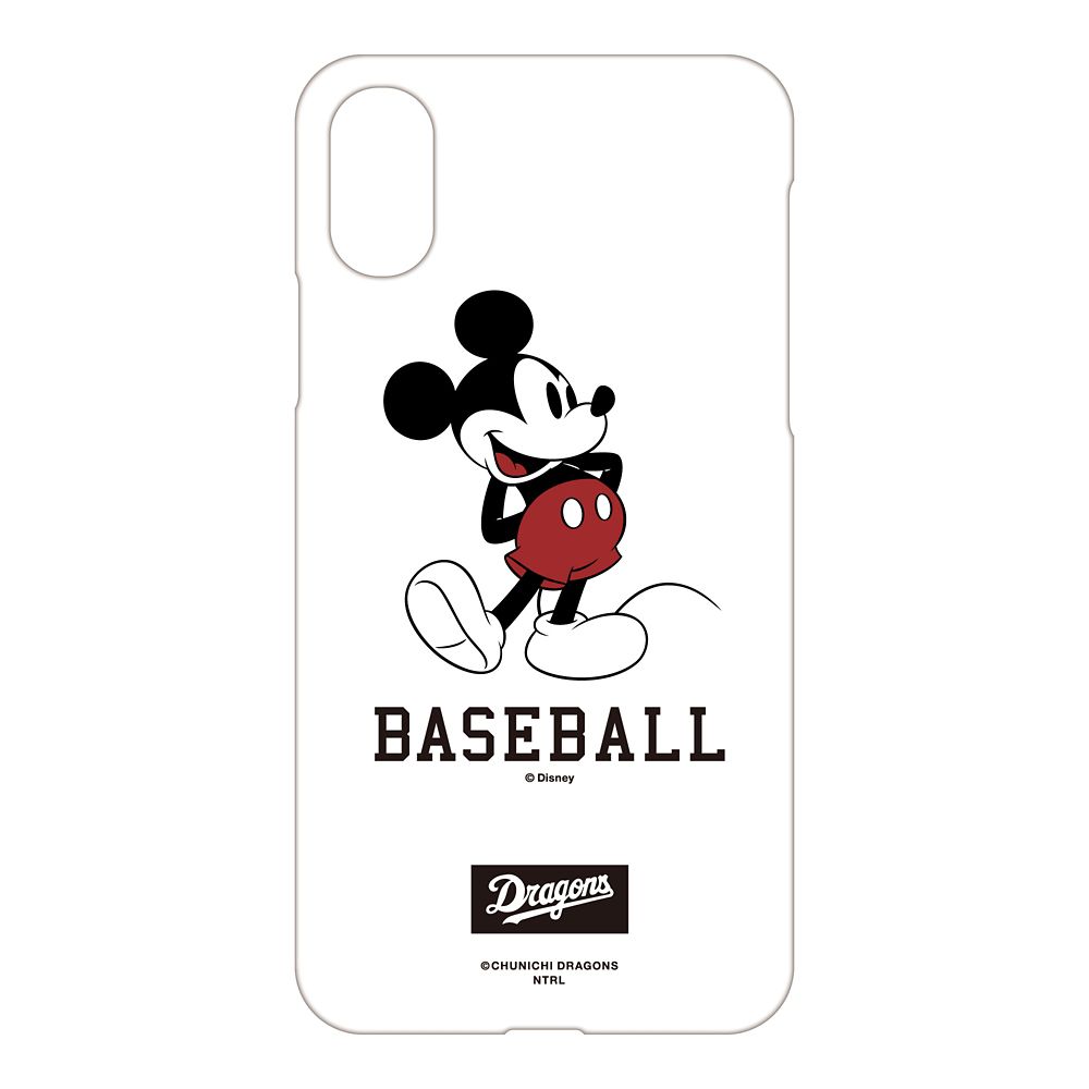 公式 ショップディズニー 中日ドラゴンズ ミッキーマウス Baseball Iphoneケース X Xs