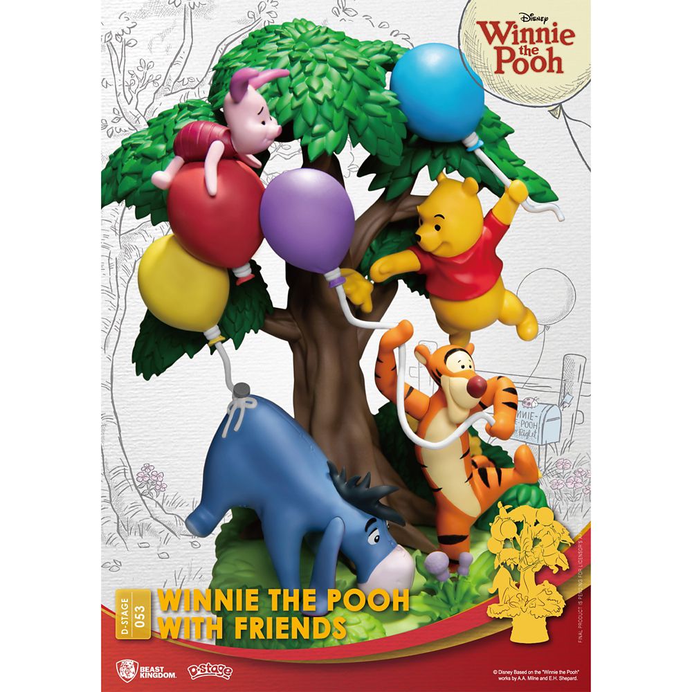 公式 ショップディズニー ｄステージ ０５３ くまのプーさん プーと仲間たち