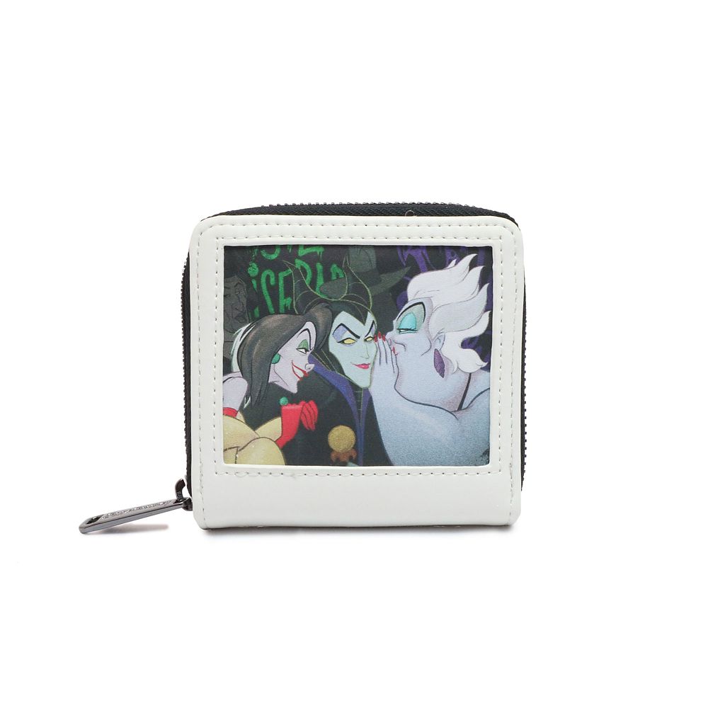 公式 ショップディズニー Loungefly ディズニーヴィランズ カードケース ヴィランズ クラブ