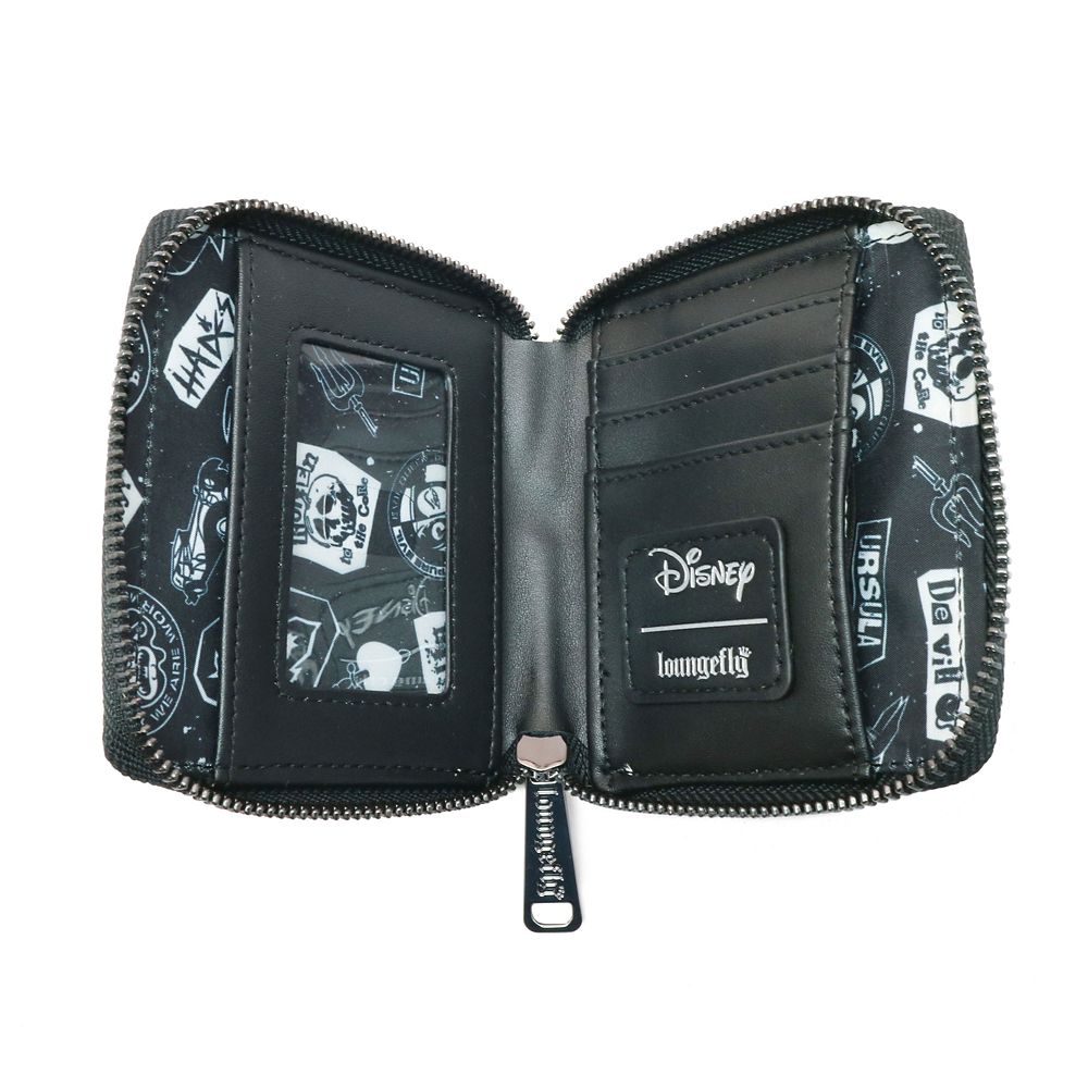 公式 ショップディズニー Loungefly ディズニーヴィランズ カードケース ヴィランズ クラブ