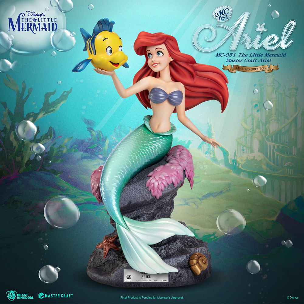 公式 ショップディズニー マスタークラフト リトル マーメイド アリエル