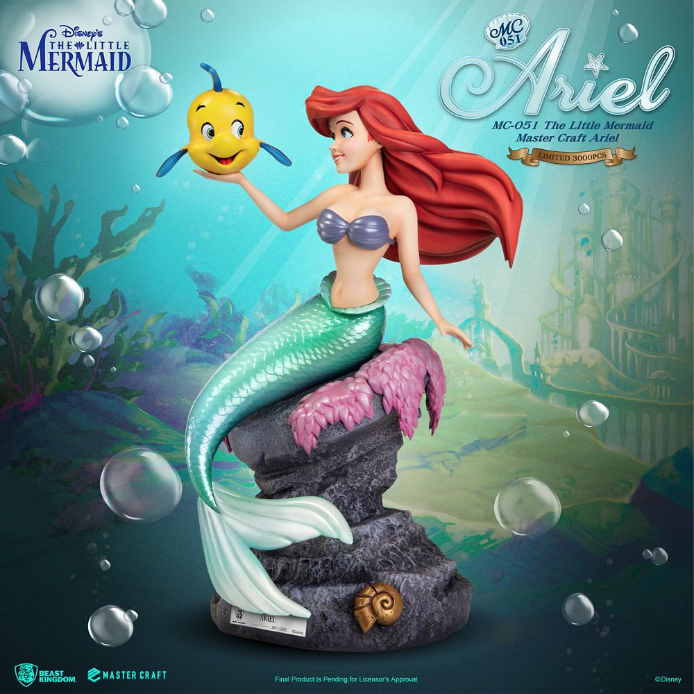 公式 ショップディズニー マスタークラフト リトル マーメイド アリエル