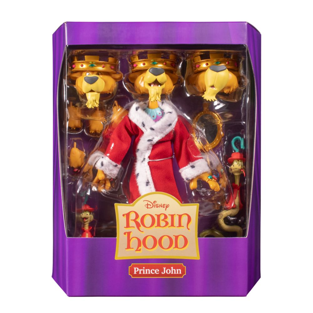公式 ショップディズニー アルティメイト ７インチ アクションフィギュア ディズニー シリーズ１ プリンス ジョン