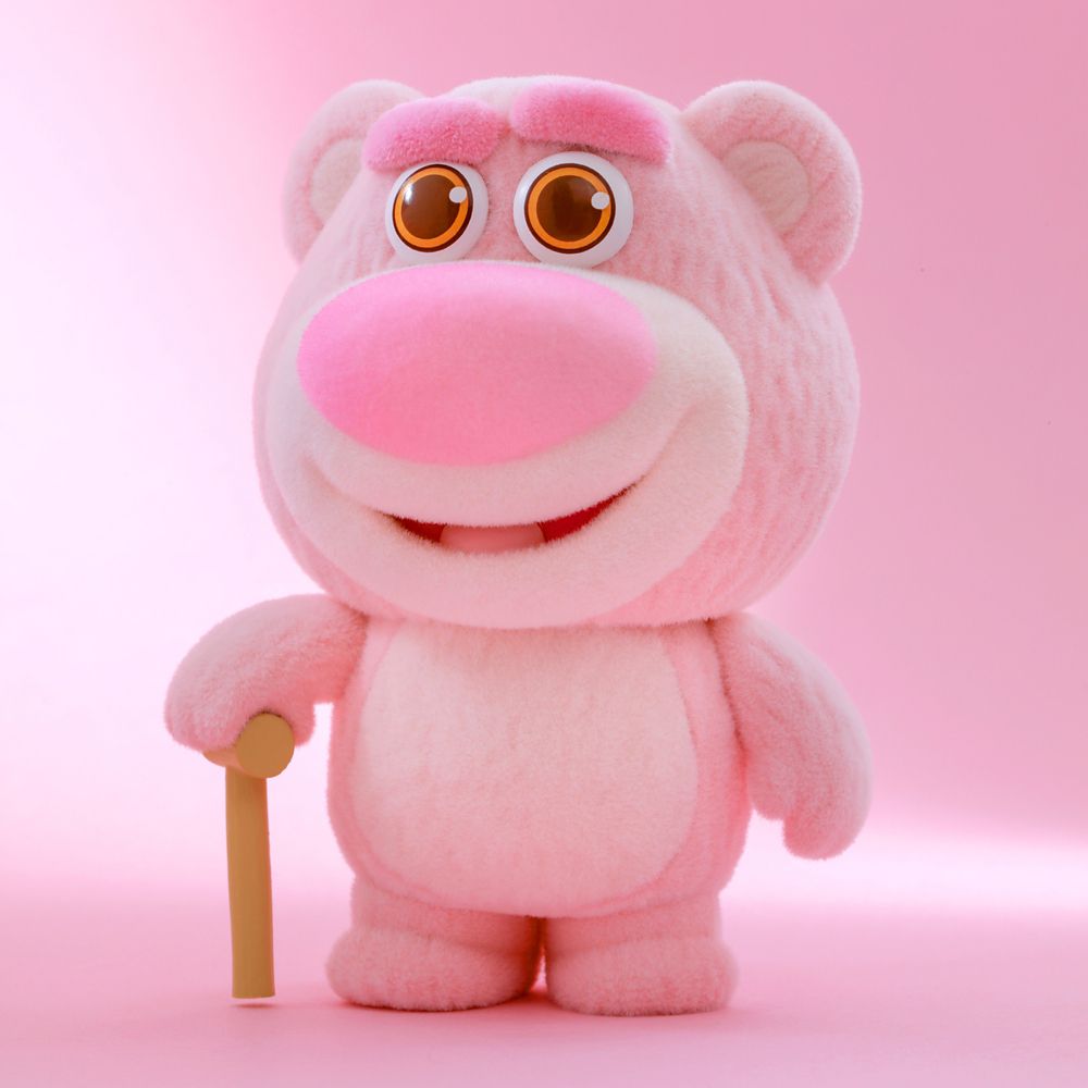 公式 ショップディズニー コスベイビー トイ ストーリー３ サイズｓ ロッツォ パステルピンク版