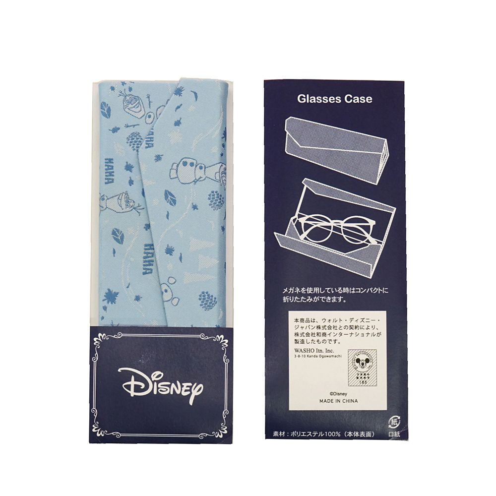 ディズニー／メガネケース（アナと雪の女王　オラフ柄）