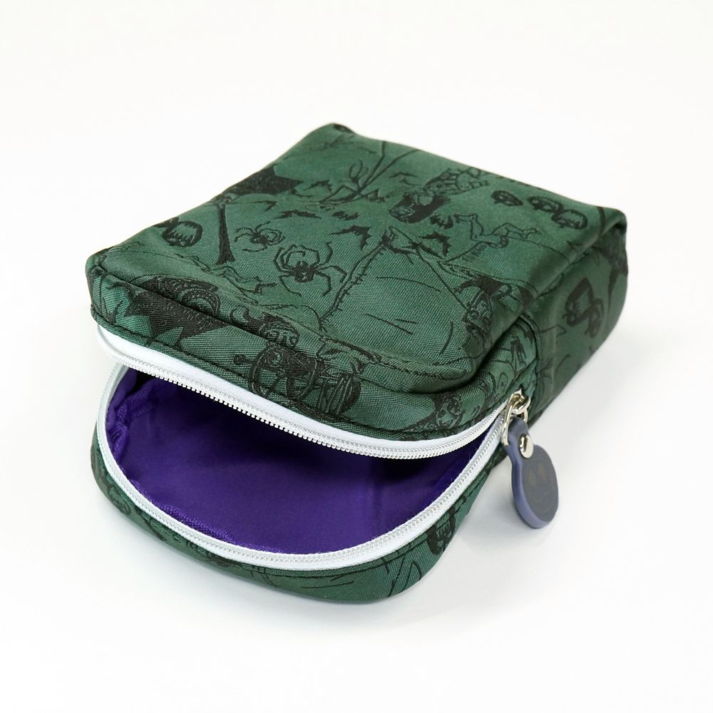 ディズニー／コスメポーチ 　(ナイトメアー・ビフォア・クリスマス柄)　D48738C緑 コスメ