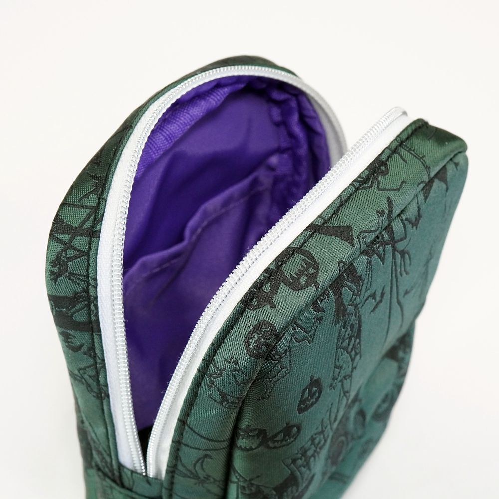 ディズニー／コスメポーチ 　(ナイトメアー・ビフォア・クリスマス柄)　D48738C緑 コスメ