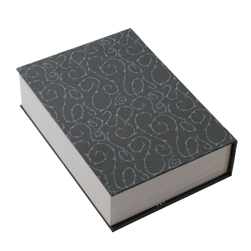 BOOK型BOX入りネクタイ   ナイトメアー ビフォア クリスマス 無地総柄