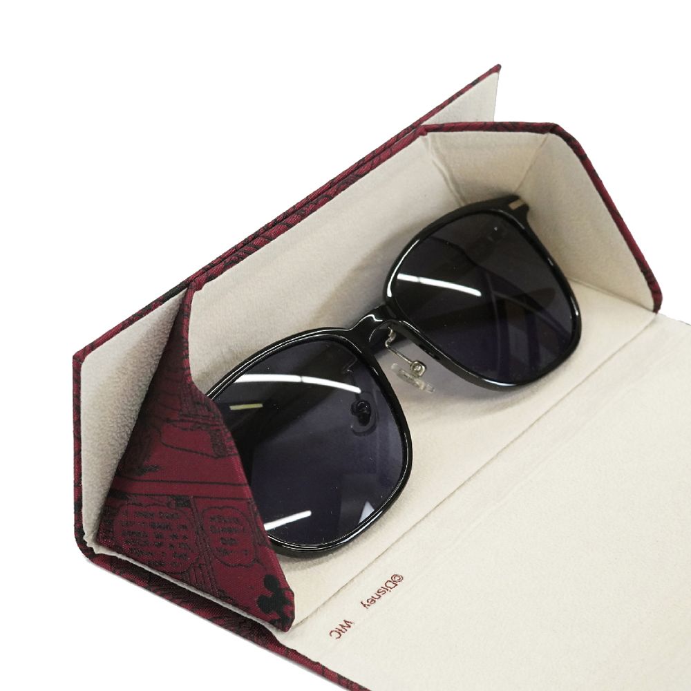 ディズニー メガネケース ミッキー コミック柄