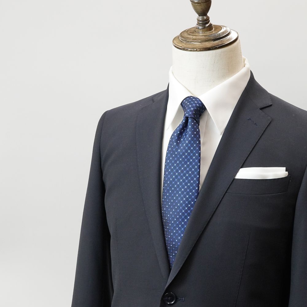 ディズニー／ネクタイ 　(リロ＆ステッチ・スクランプ柄ネクタイ　紺)