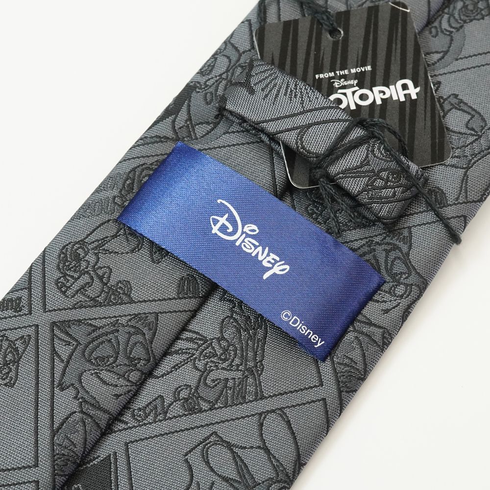 ディズニー／ネクタイ 　(ズートピア・ジュディ＆ニック柄ネクタイ)