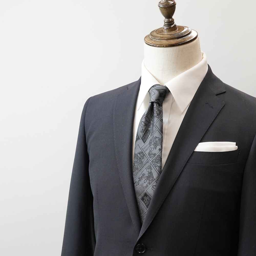 ディズニー／ネクタイ 　(ズートピア・ジュディ＆ニック柄ネクタイ)