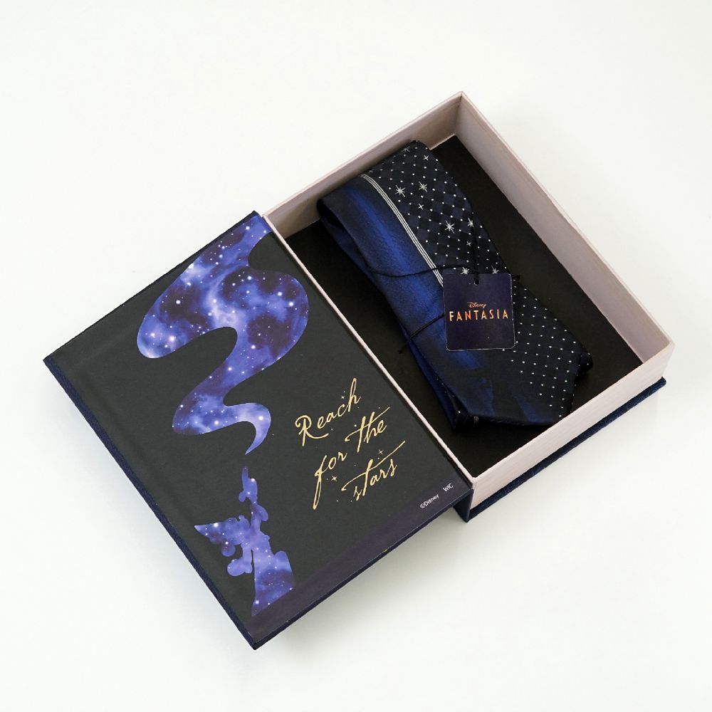 BOOK型BOX入りネクタイ   ファンタジア バーチカル柄