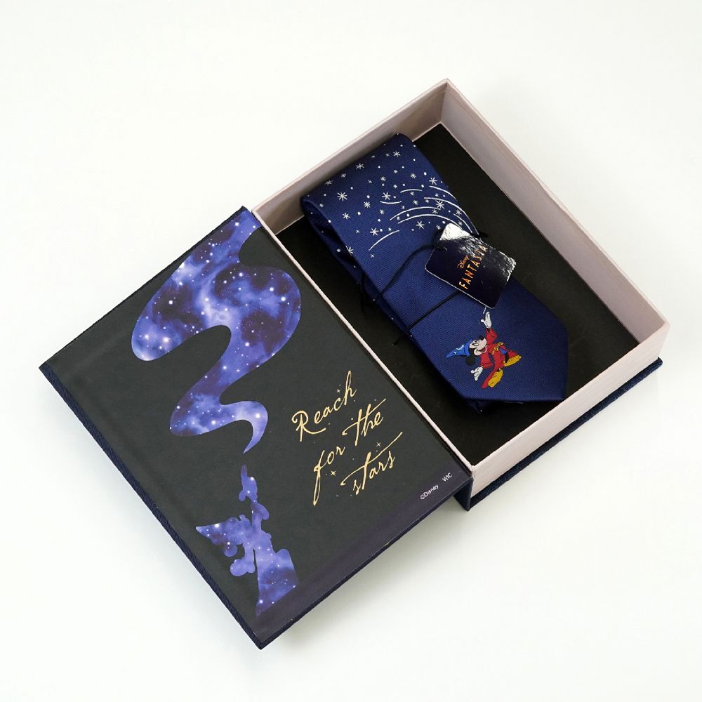 BOOK型BOX入りネクタイ   ファンタジア ドット柄