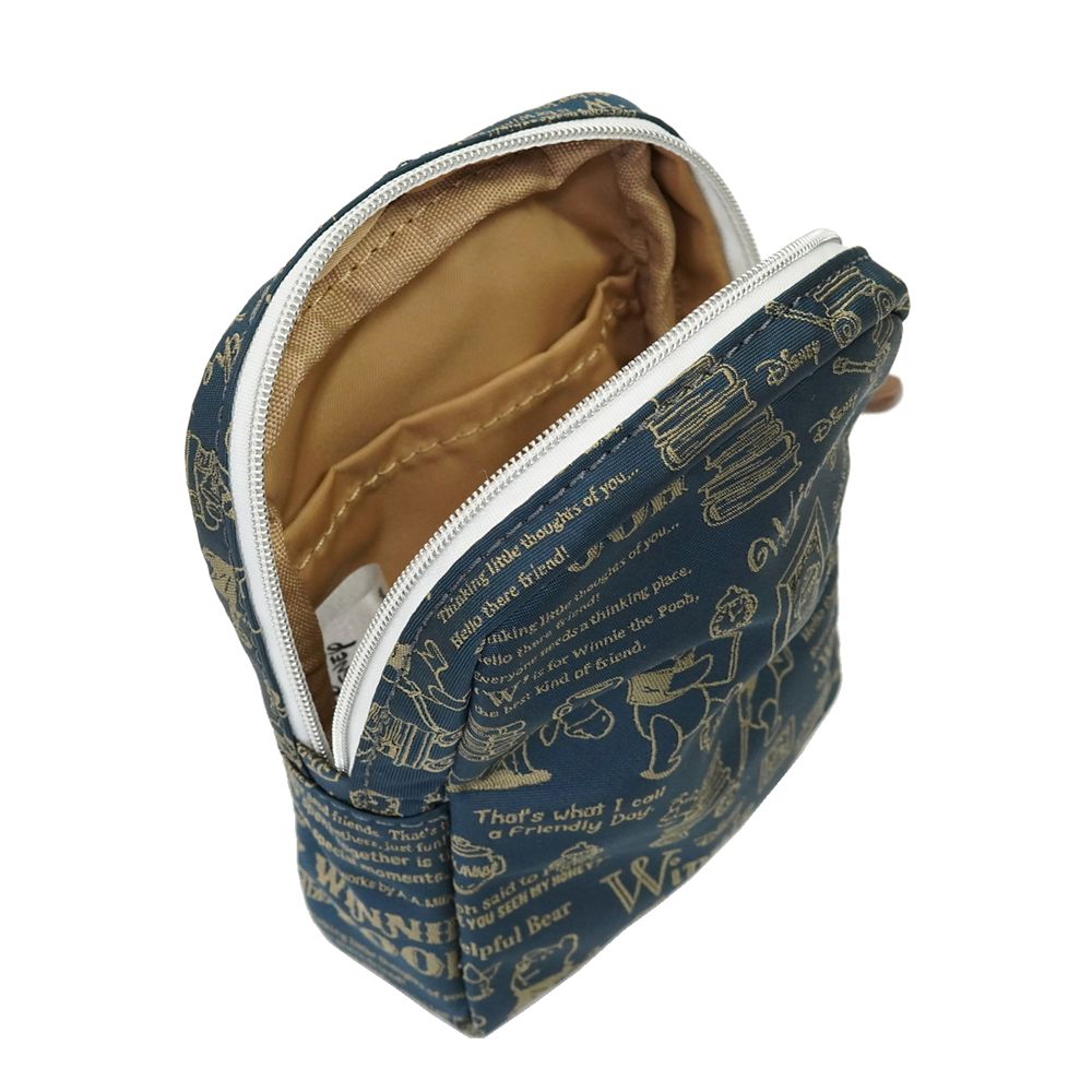 ディズニー/コスメポーチ（くまのプーさん  カリグラフィ柄）