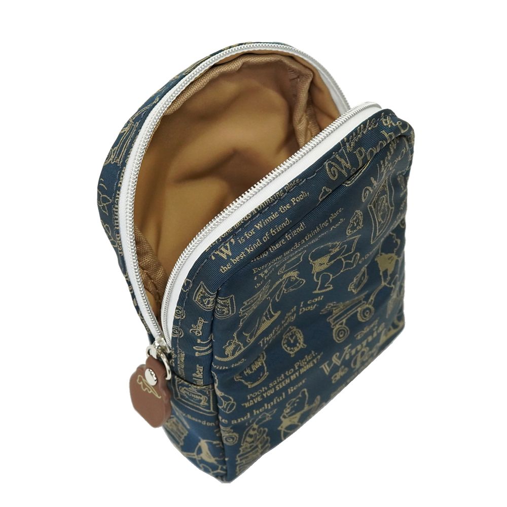 ディズニー/コスメポーチ（くまのプーさん  カリグラフィ柄）