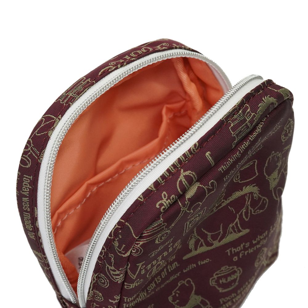 ディズニー/コスメポーチ（くまのプーさん  カリグラフィ柄）