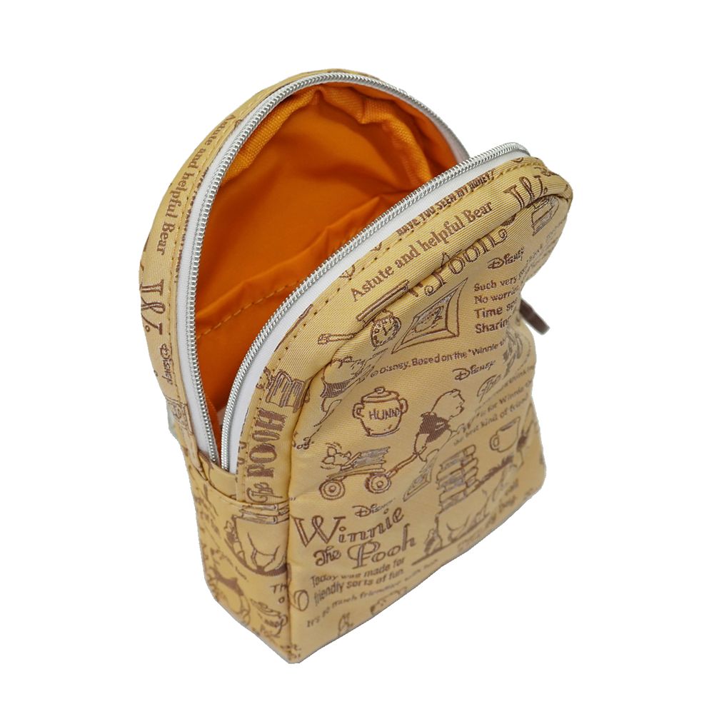 ディズニー/コスメポーチ（くまのプーさん  カリグラフィ柄）