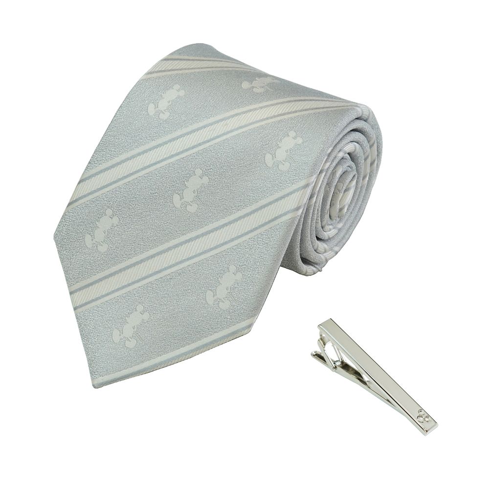 ディズニー/ネクタイタイバーセット（ストライプ柄&times;ミツマル/プレシオサ BOX付）