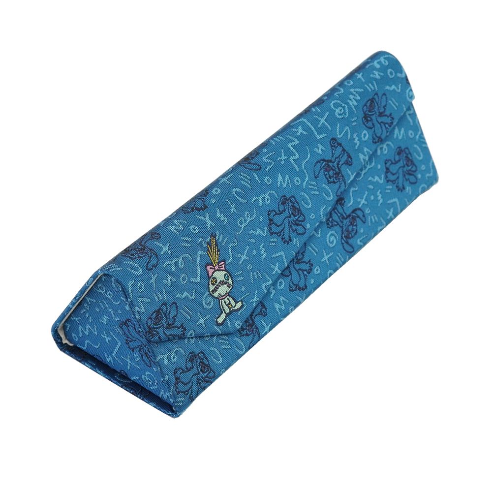 ディズニー/メガネケース（リロ＆スティッチ・スクランプ柄）