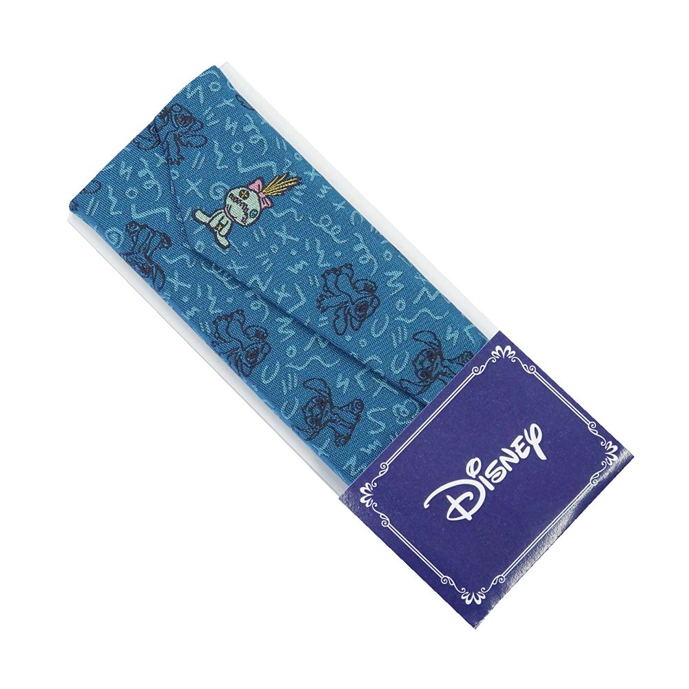 ディズニー/メガネケース（リロ＆スティッチ・スクランプ柄）