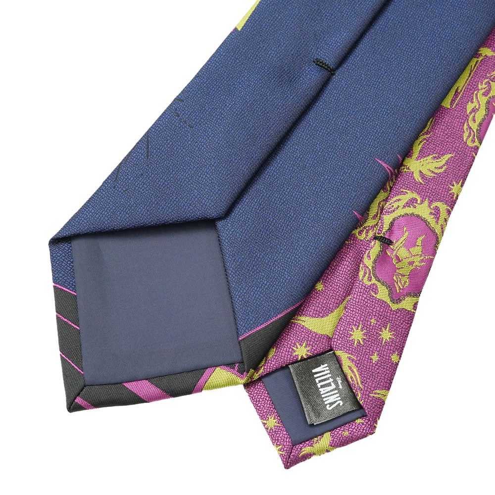 ディズニー／ネクタイ 　(ヴィランズ・マレフィセント柄)　DNDW1671