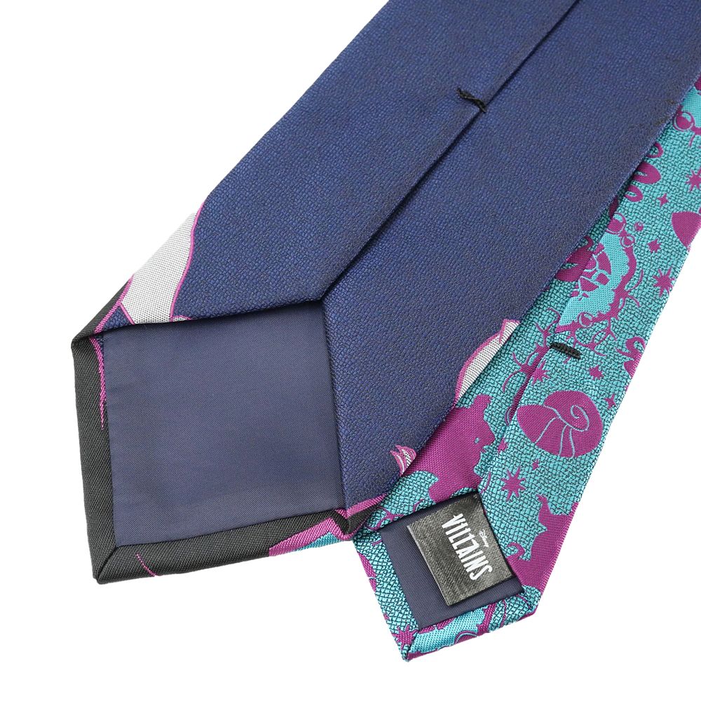 ディズニー／ネクタイ 　(ヴィランズ・アースラ柄)　DNDW1672